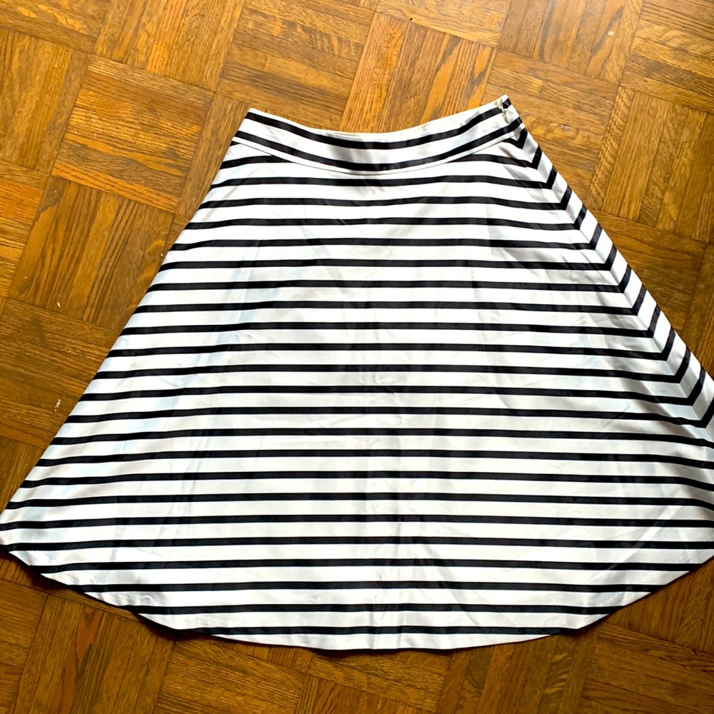 The Limited - Silky Striped skirt
